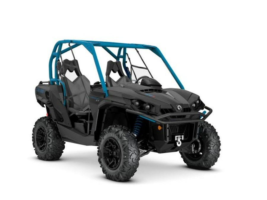 2019 Can-Am® Commander™ XT™ 800R Carbon Black & Octane Blue