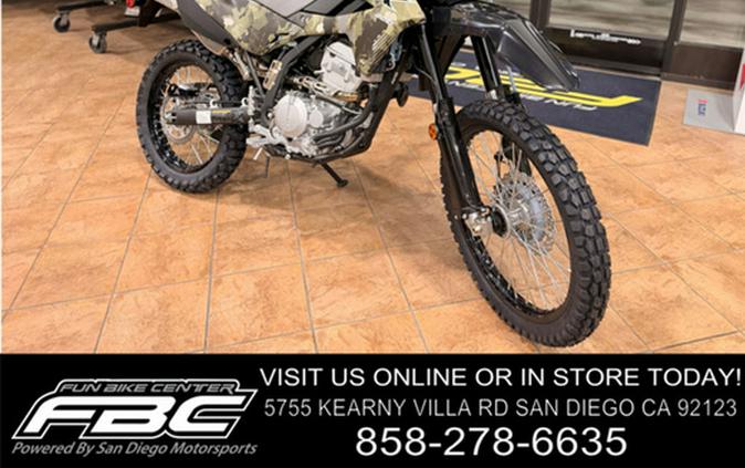 2026 Kawasaki KLX300 Cypher Camo Beige