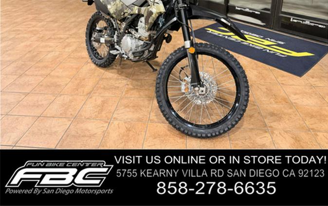2026 Kawasaki KLX300 Cypher Camo Beige