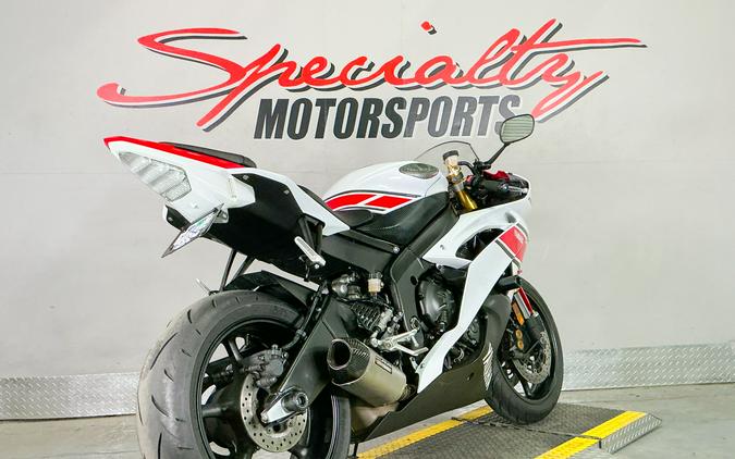 2012 Yamaha Motor Corp., USA YZF-R6 World GP 50th Anniversary Edition