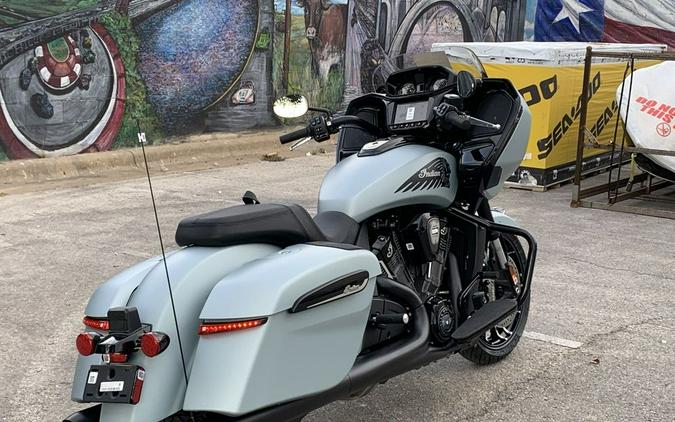 2025 Indian Motorcycle® Challenger® Dark Horse® 112 Frost Silver Smoke