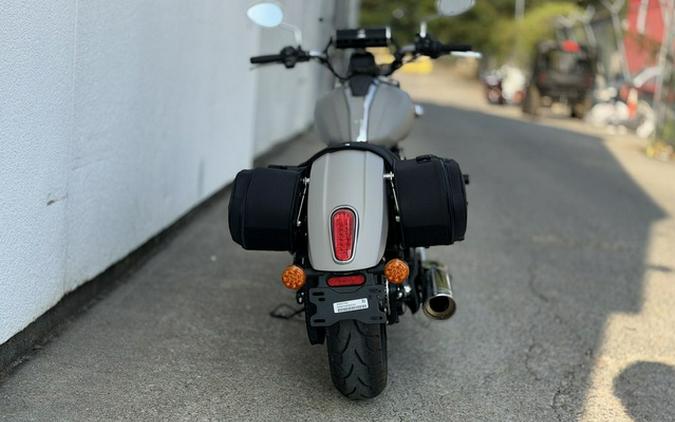 2025 Indian Scout Classic Limited +Tech Silver Quartz Smoke