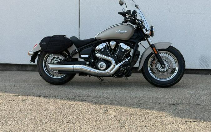 2025 Indian Scout Classic Limited +Tech Silver Quartz Smoke