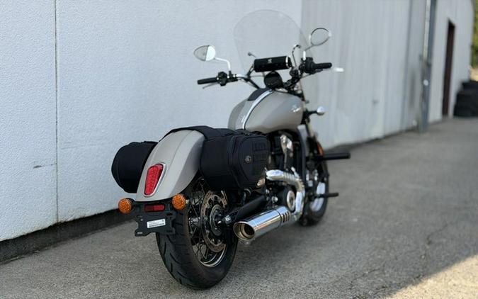 2025 Indian Scout Classic Limited +Tech Silver Quartz Smoke