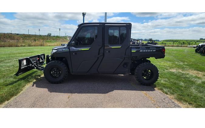 2023 Polaris Industries RANGER CREW XP 1000 NorthStar Edition Ultimate Super Graphite with Lifted Lime Accents