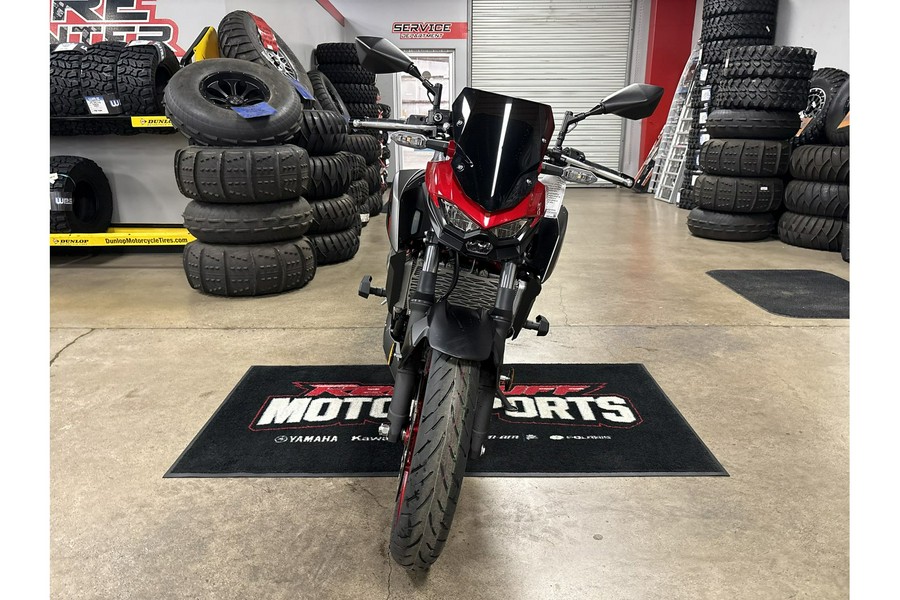 2025 Kawasaki Z500 SE ABS