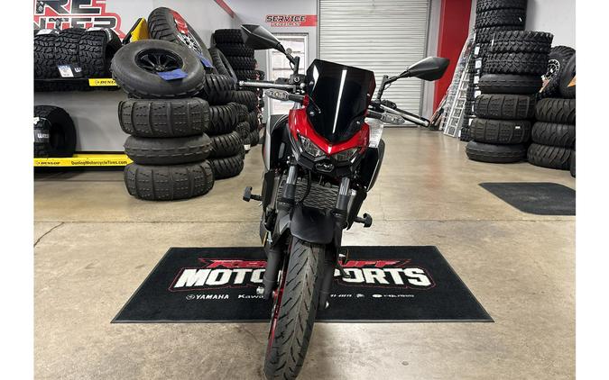 2025 Kawasaki Z500 SE ABS