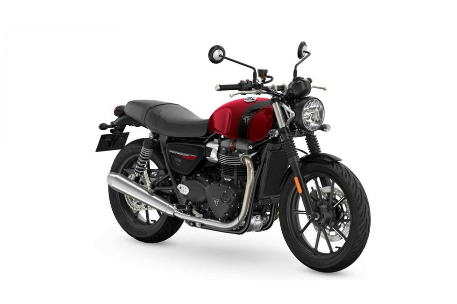 2024 Triumph Speed Twin 900 Carnival Red / Phantom Black