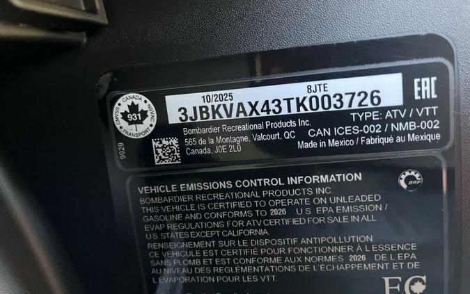 2026 Can-Am DEFENDER LTD CAB HD11 - TAN/BLK