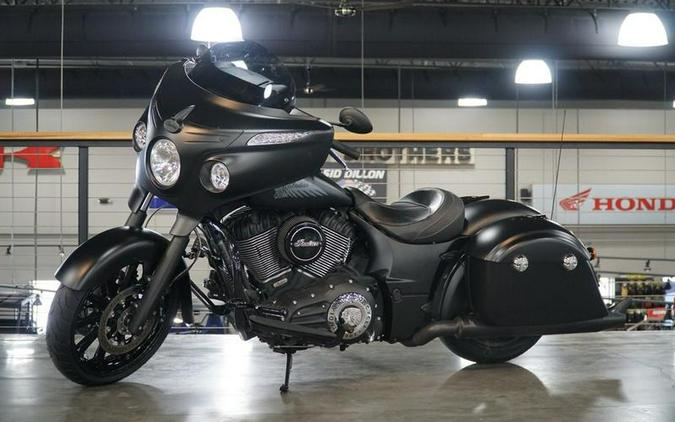 2018 Indian Motorcycle® Chieftain® Dark Horse® ABS Thunder Black Smoke