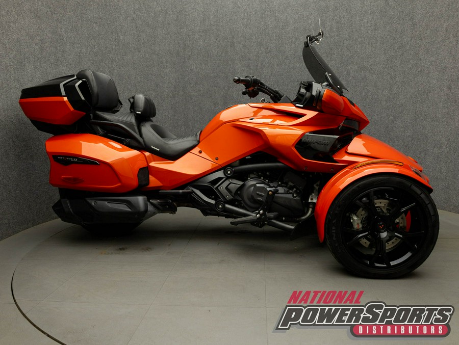 2021 CAN-AM SPYDER F3 LIMITED SE6 TRIKE W/ABS