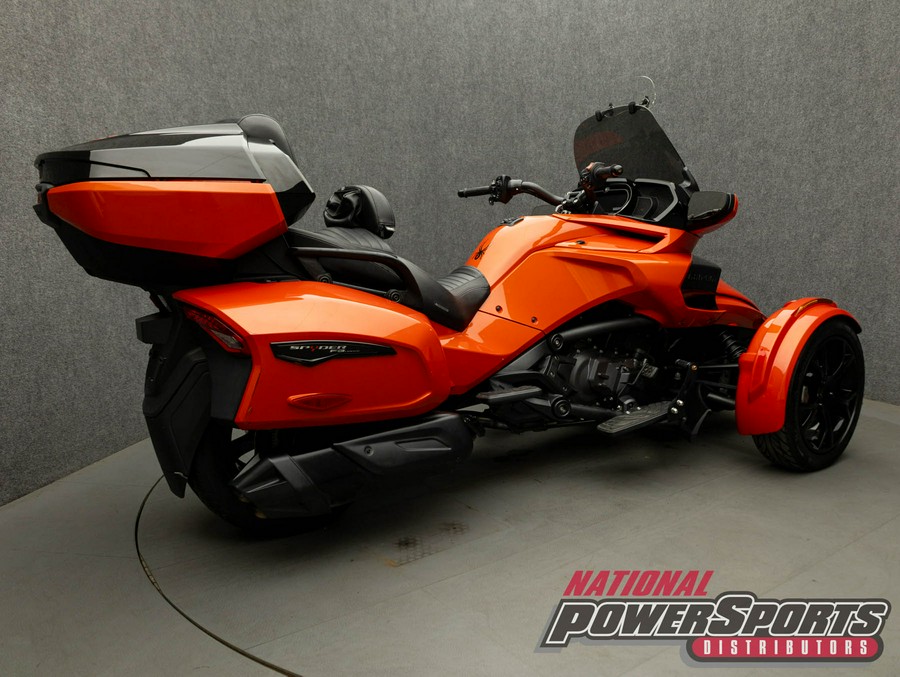 2021 CAN-AM SPYDER F3 LIMITED SE6 TRIKE W/ABS