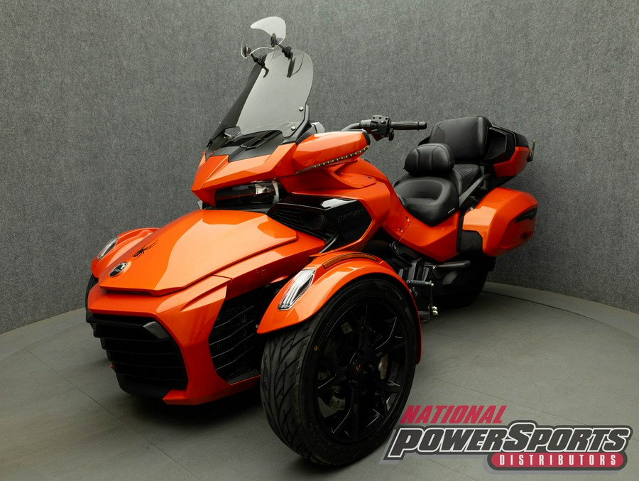 2021 CAN-AM SPYDER F3 LIMITED SE6 TRIKE W/ABS