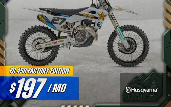 2026 Husqvarna® FC 450 Factory Edition