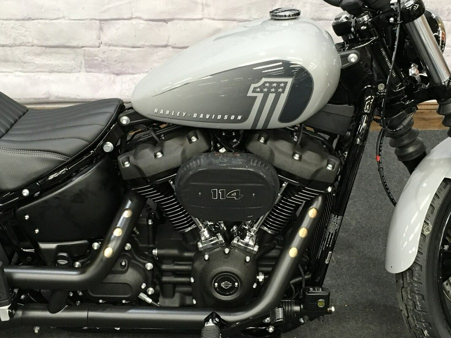2024 Harley-Davidson Street Bob 114 Billiard Gray FXBBS