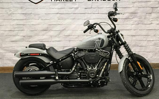 2024 Harley-Davidson Street Bob 114 Billiard Gray FXBBS