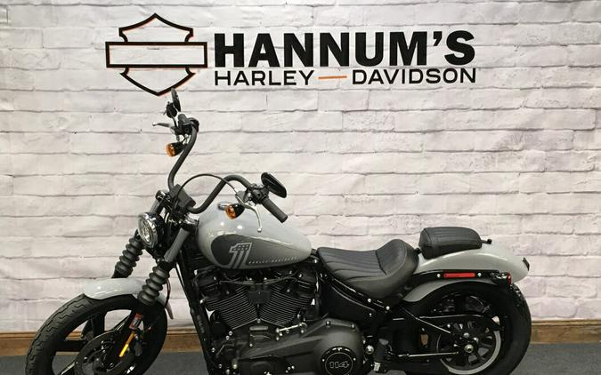 2024 Harley-Davidson Street Bob 114 Billiard Gray FXBBS