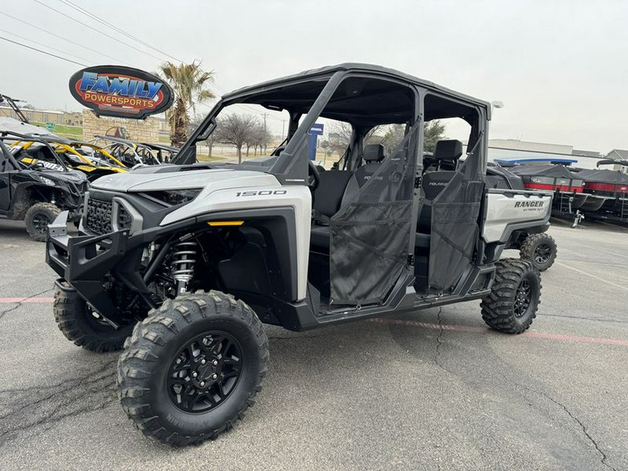 New 2024 POLARIS RANGER CREW XD 1500 PREMIUM TURBO SILVER