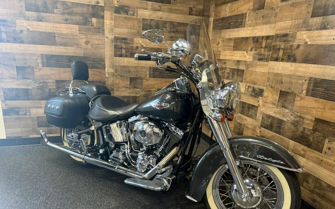 2005 Harley-Davidson® Softail® Deluxe Black Cherry Pearl FLSTNI