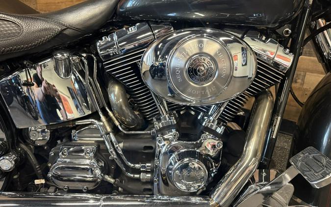 2005 Harley-Davidson® Softail® Deluxe Black Cherry Pearl FLSTNI