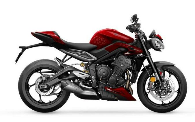 2024 Triumph Street Triple 765 RS Carnival Red