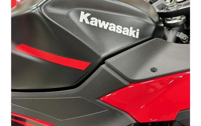 2024 Kawasaki NINJA® 500 ABS Red/Black/Dark Gray