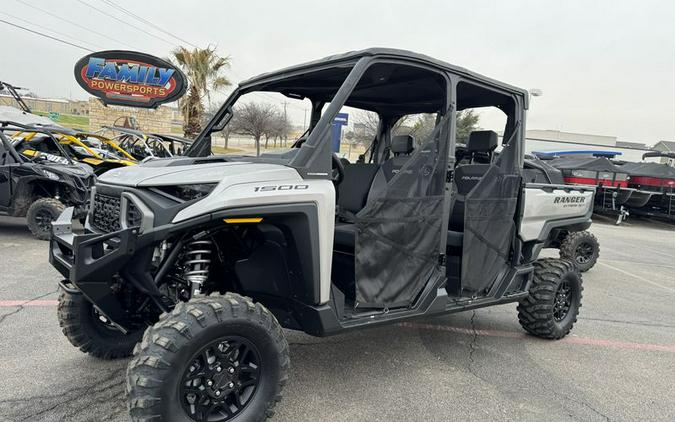 New 2024 POLARIS RANGER CREW XD 1500 PREMIUM TURBO SILVER