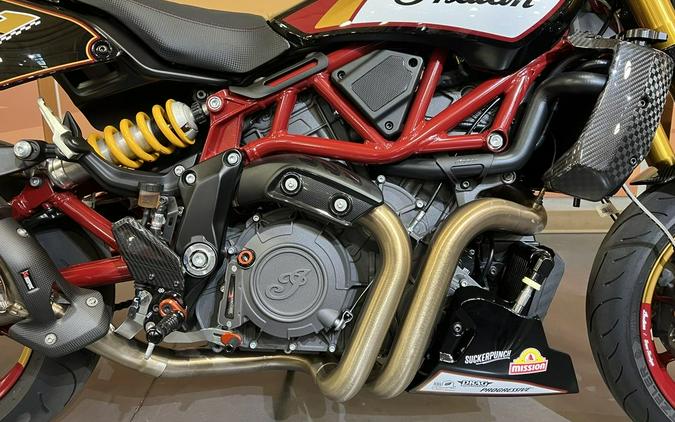 2024 Indian Motorcycle® FTR x RSD Super Hooligan Black Metallic with Super Hooligan Graphics