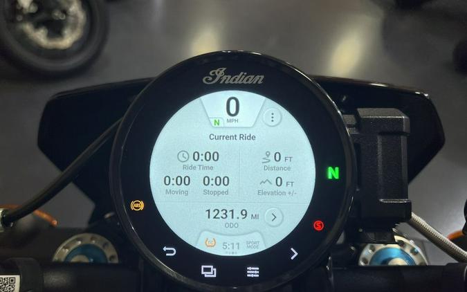 2024 Indian Motorcycle® FTR x RSD Super Hooligan Black Metallic with Super Hooligan Graphics