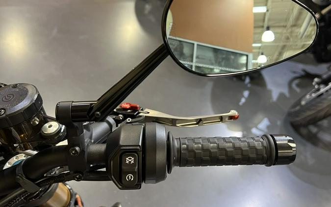 2024 Indian Motorcycle® FTR x RSD Super Hooligan Black Metallic with Super Hooligan Graphics