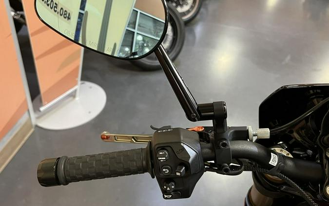 2024 Indian Motorcycle® FTR x RSD Super Hooligan Black Metallic with Super Hooligan Graphics