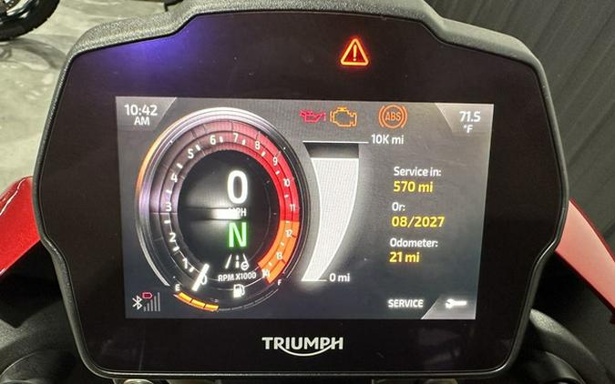 2024 Triumph Speed Triple 1200 RS Carnival Red 1200 RS Sapphire Black