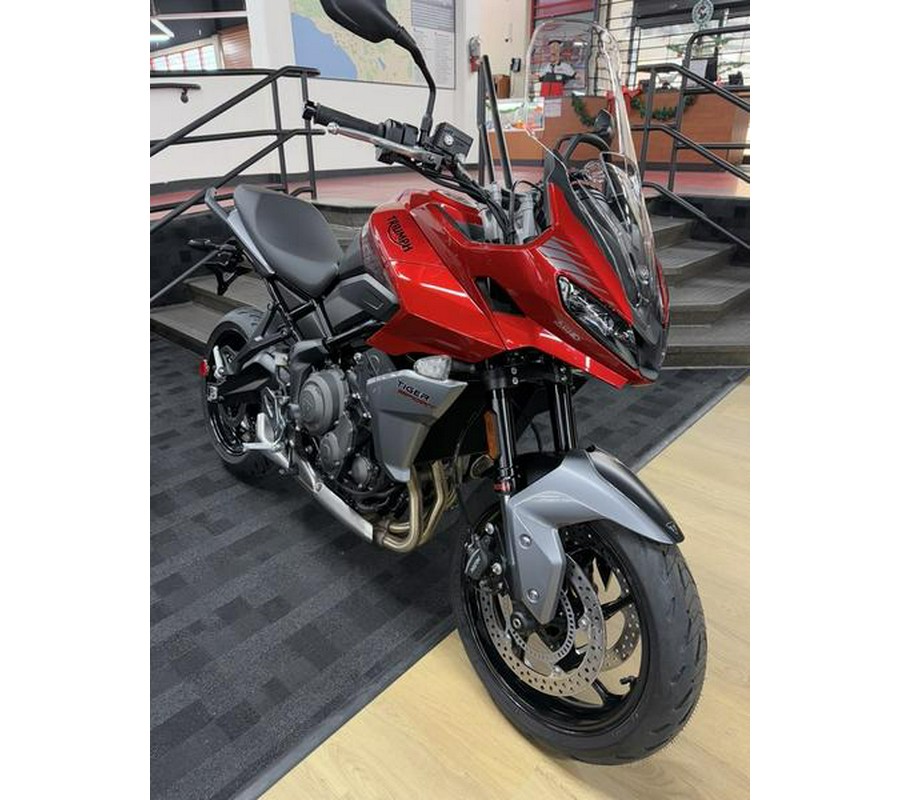 2024 Triumph Tiger Sport 660 Korosi Red/Graphite