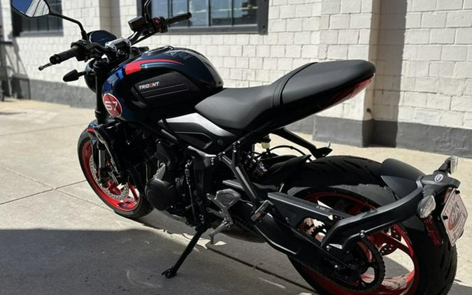 2026 Triumph Trident 660 Triple Tribute Edition Sapphire Black