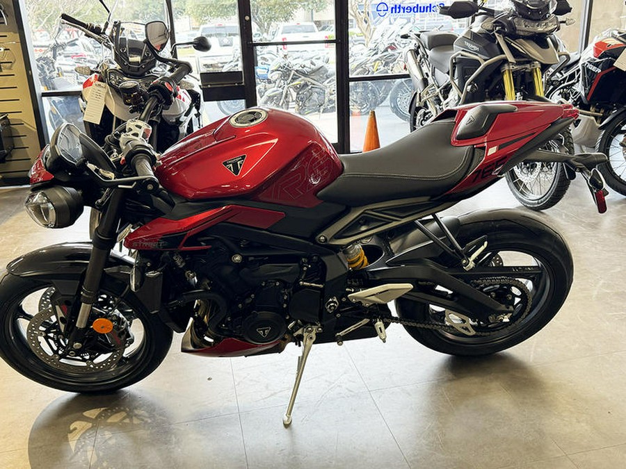 2025 Triumph Street Triple 765 RS Carnival Red
