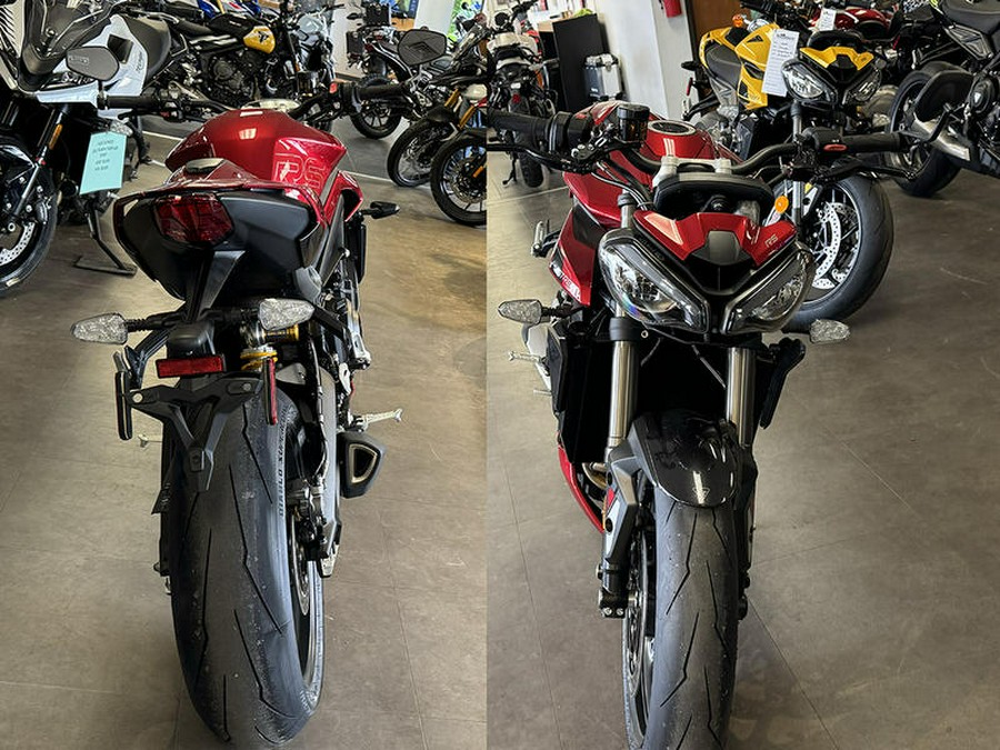 2025 Triumph Street Triple 765 RS Carnival Red