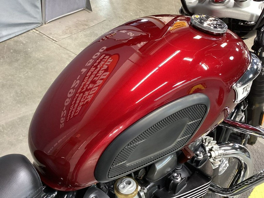 2023 Triumph Bonneville Speedmaster Cordovan Red