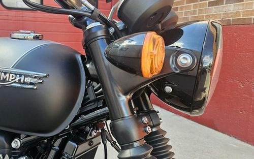 2026 Triumph Bonneville T120 Black Matt Silver Ice