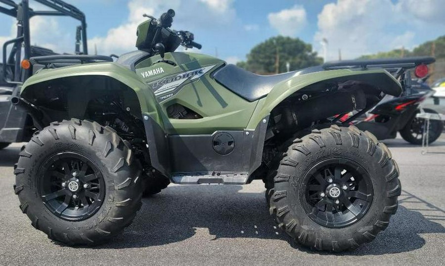 2020 Yamaha Kodiak 700 EPS Tactical Green w/Aluminum Wheels