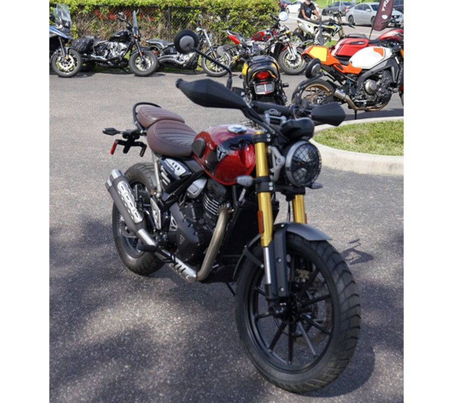2025 Triumph Scrambler 400 X