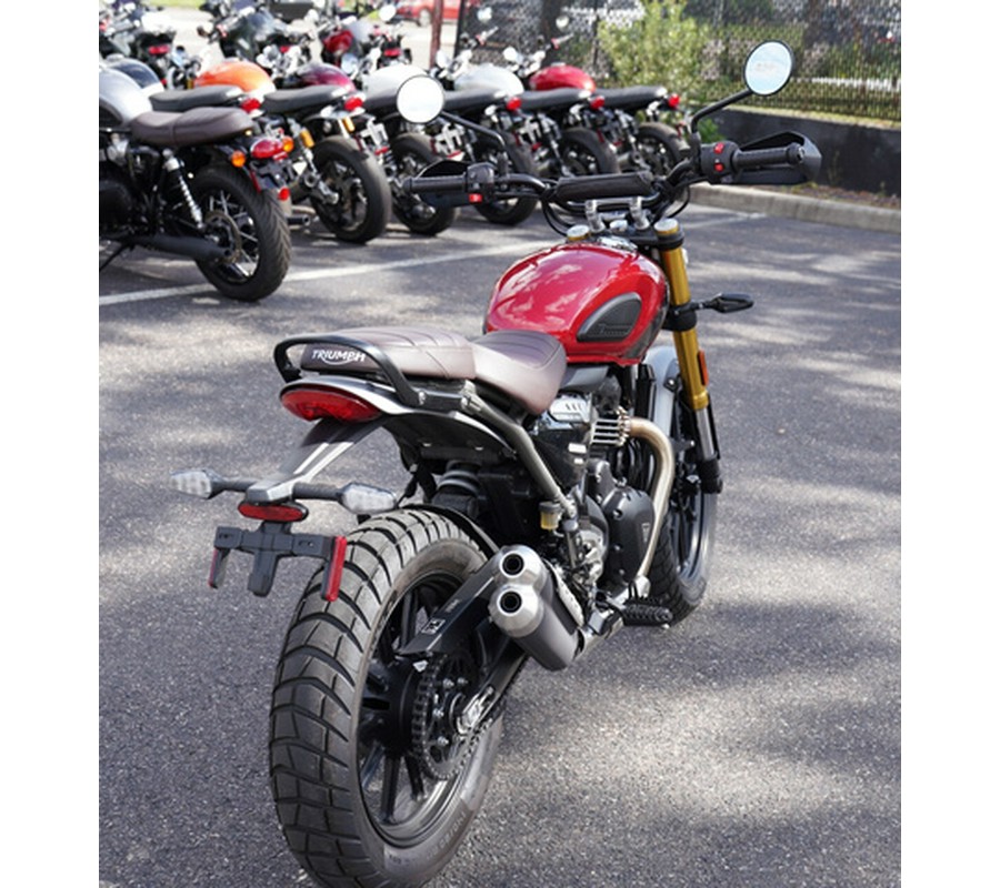2025 Triumph Scrambler 400 X