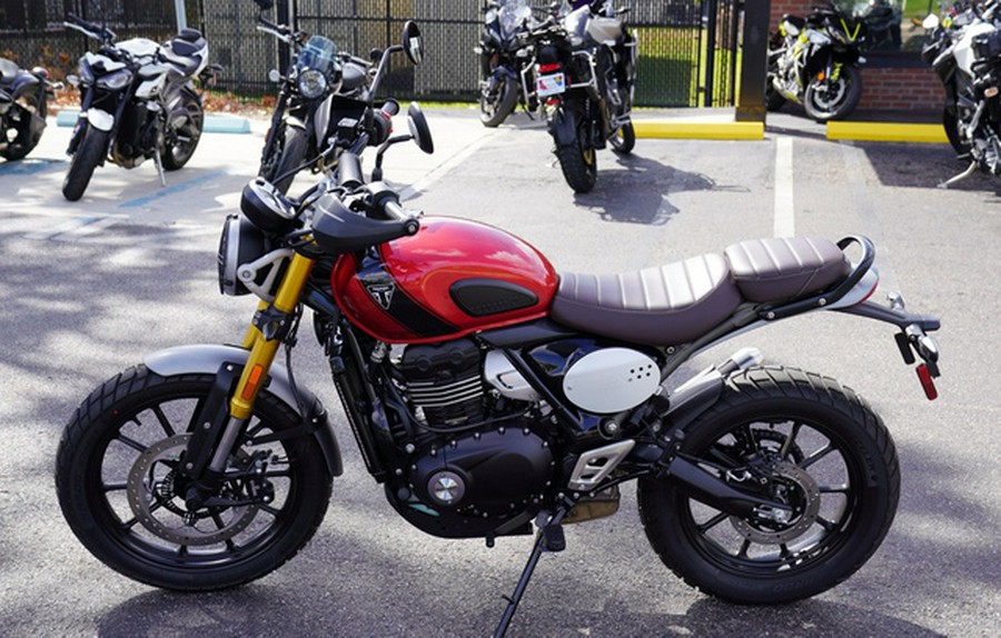 2025 Triumph Scrambler 400 X