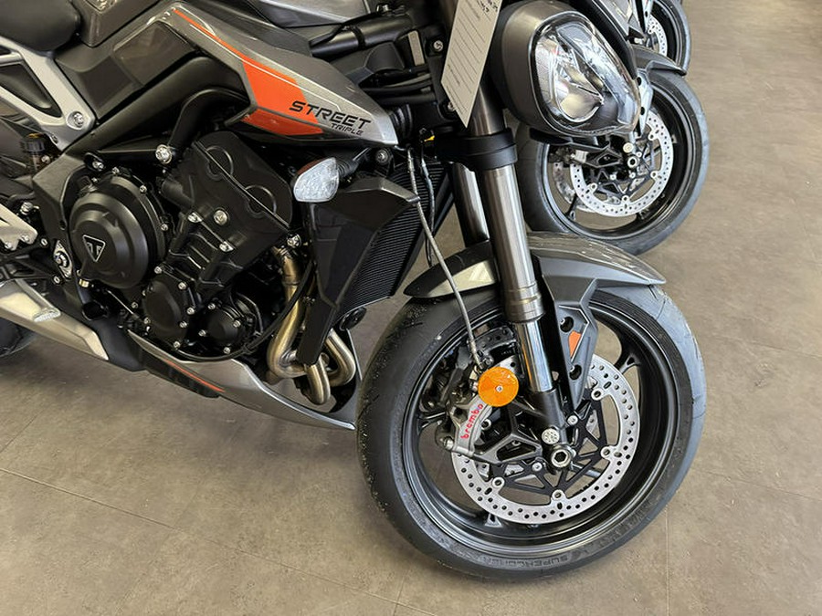 2025 Triumph Street Triple 765 RS Silver Ice
