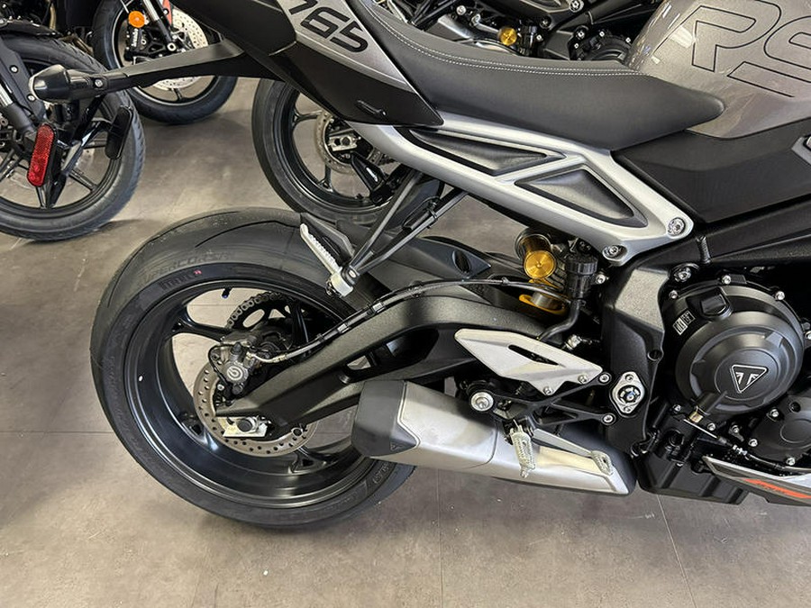 2025 Triumph Street Triple 765 RS Silver Ice
