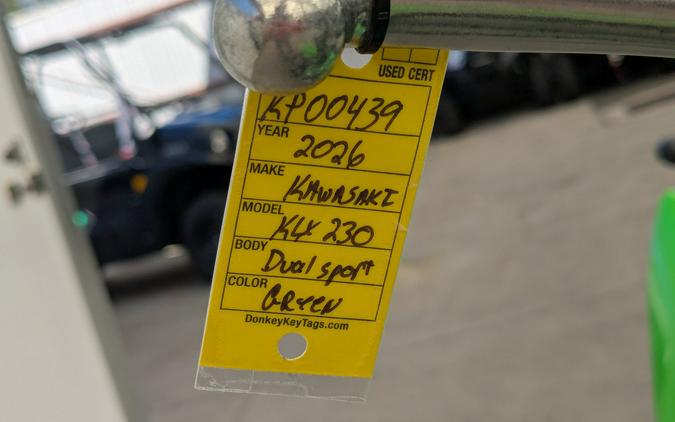 2026 Kawasaki KLX 230 S