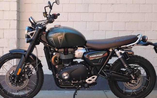 2026 Triumph Scrambler 1200 X Matte Khaki Green