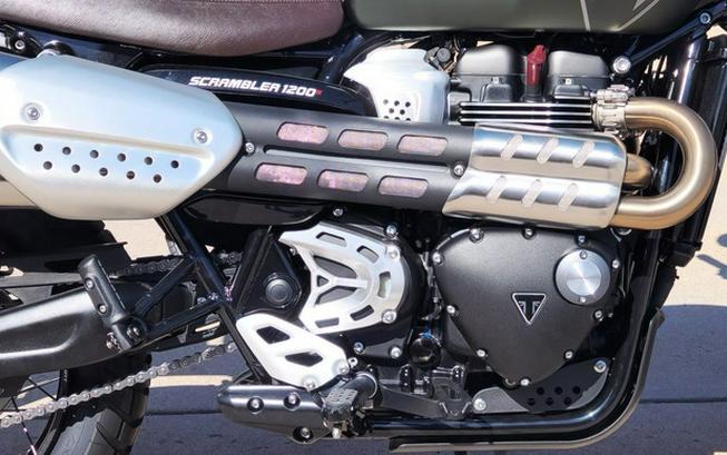 2026 Triumph Scrambler 1200 X Matte Khaki Green