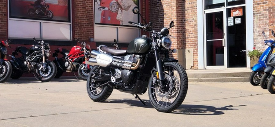 2026 Triumph Scrambler 1200 X Matte Khaki Green