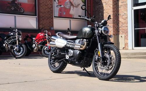 2026 Triumph Scrambler 1200 X Matte Khaki Green