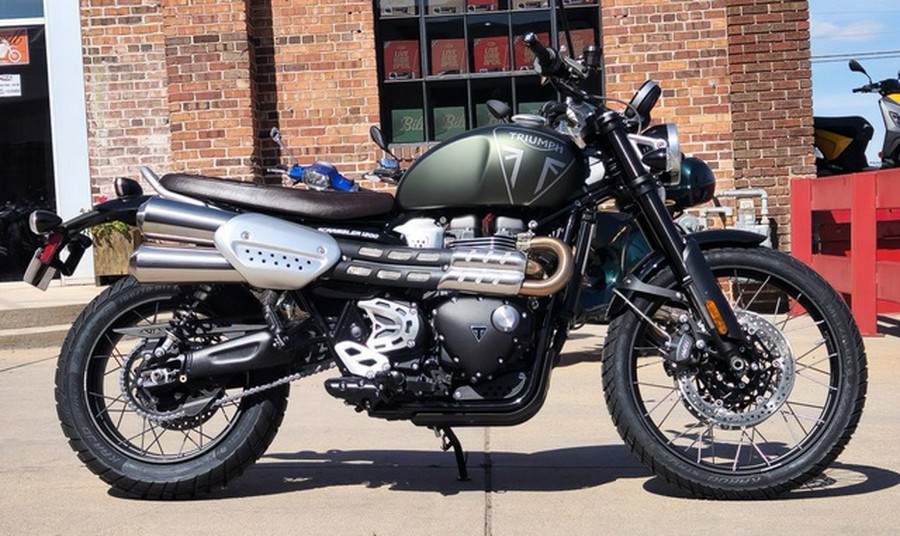 2026 Triumph Scrambler 1200 X Matte Khaki Green